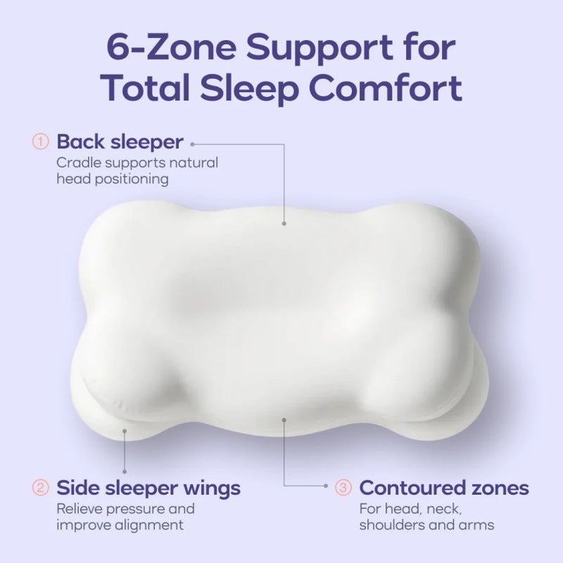 Ergonomic Cloud Pillow